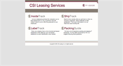 Desktop Screenshot of csileasingservices.com